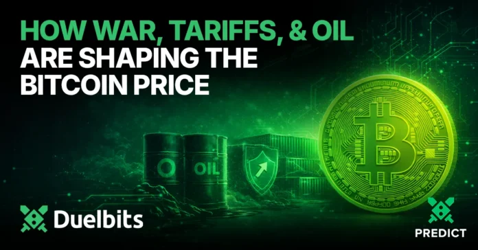 How War, Tariffs, and Oil Are Shaping the Bitcoin Price – And How to Predict What’s Next